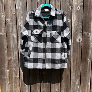 Hedge Conscious plaid jacket size medium